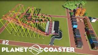 Planet Coaster Console Edition Challenge: Building the Ultimate Theme Park! - Part 2