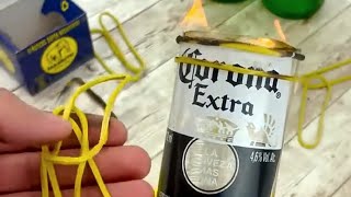 A Glassblower Told Me This Secret! - How to Cut Glass Bottle With Rubber Band - Simple trick