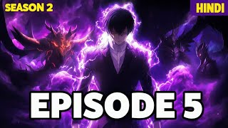 Solo leveling season 2 episode 5 explain in Hindi | solo leveling | #sololeveling #anime