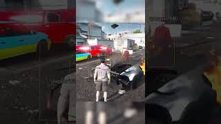 БАНДОСЫ НЕ ПОНЯЛИ ЧИТЕРА #shorts #gta5