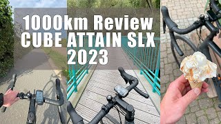 Cube Attain SLX 2023 1000km Review - Wie waren die ersten Wochen mit dem neuen Rad?