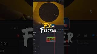 How to fix flickering lights in DaVinci Resolve