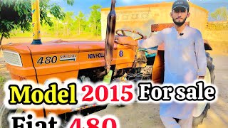 Fiat Tractor 480 Model 2015 For Sale | Fiat Tractor For Sale 🚜| Sargodha Tractors .