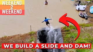 Building a HUGE Slip 'n' Slide for Hottest 100 Party / Australia Day