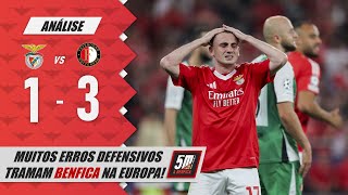 🔴 BENFICA 1-3 FEYENOORD 🔴 (Análise)  Erros defensivos ditam derrota do Benfica na Liga dos Campeões!