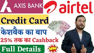 Airtel Axis Bank Credit Card | Apply, Review, Benefits and Features | Full Details 2022 |