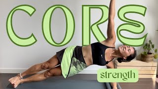 CORE Strength: Slow & MINDFUL Planks, Hip Dips, and more! | 20-Minutes