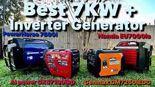 Best 7000 Watts Inverter Generator Honda Powerhorse AI Power Genmax