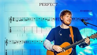 PERFECT : ED SHEERAN EASY and SLOW Acoustic Guitar Tabs