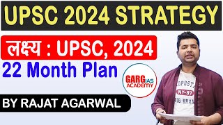 Complete Strategy for UPSC 2024 Exam Preparation !! In an Easy way | Garg IAS Academy| Rajat Agarwal