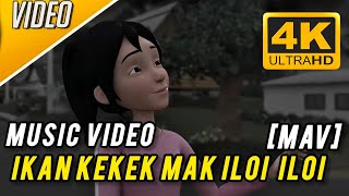 KAK ROS | IKAN KEKEK MAK ILOI ILOI [MUSIC VIDEO][4K]