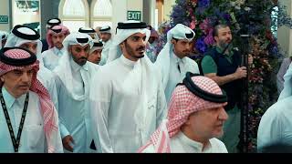 Doha Jewellery and Watches Exhibition Opening Ceremony 2024