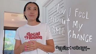 Life Lately: exposing myself + how I feel about changing my name!!