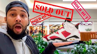 Air Jordan 6 Carmine Were SUPER LIMITED! 😳 SOLD OUT IN MINUTES