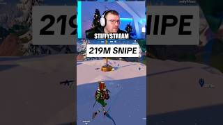 200+ meter SNIPE in Fortnite #fortnite