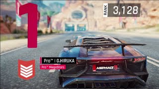 Really a Fun Car !!! Asphalt 9 - Lamborghini Aventador SV 3* (Rank 3128) Multiplayer