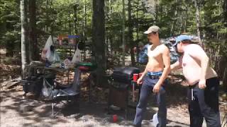 Cup Throwing And Catching At Kejimkujik