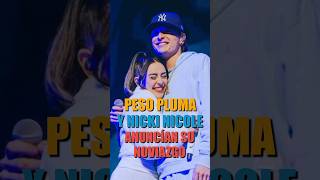 #pesopluma  y #nickinicole son novios y se besan sus bocas Pt1. Acá les cuenta @fanicejudo1201