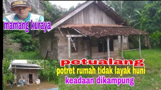 potret dikampung rumah tak layak huni