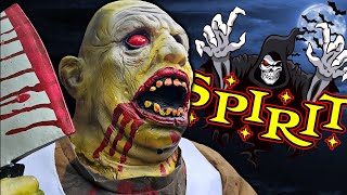 CHOPPING BROCK ANIMATRONIC from SPIRIT HALLOWEEN 2015 RARE morbid rubies 2013