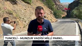 TUNCELİ - Munzur Vadisi Milli Parkı'na 2 milyon ziyaretçi; yaban hayatı ve doğasıyla ilgi görüyor