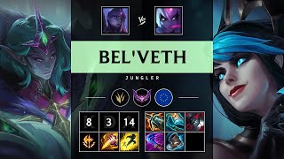 Bel'Veth Jungle vs Evelynn: Unstoppable - EUW Master Patch 14.21