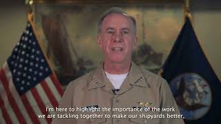 VCNO Shares NSS-SY Message with Norfolk Naval Shipyard