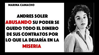 Andres Soler abusando de su poder se quedo todo el dinero de sus contratos por lo que la deja