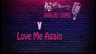 (HQ KARAOKE) V - Love Me Again