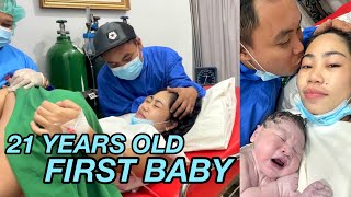 21 YEARS OLD: FIRST BABY 37 WEEKS PREGNANCY | BIRTH VLOG