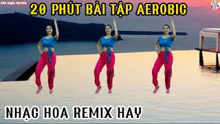 20 PHÚT BÀI TẬP AEROBIC GIẢM CÂN - ĐÁNH BAY MỠ THỪA HIỆU QUẢ | NHẠC HOA REMIX HAY// Bích Luyện