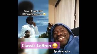 Classic LeBron James ol School Nike commercial #nba #basketball #sports #lebron #shorts