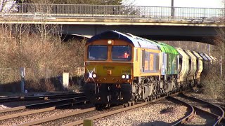 Trains at Loughborough & Lincoln Central - 2nd February 2024