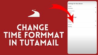 How to Change Time Format in Tutanota Mail 2024?