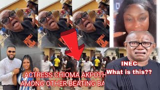 Peter Obi cry out to INEC after Chioma Chwukuka was bë@ten and härässed in let pulling unit