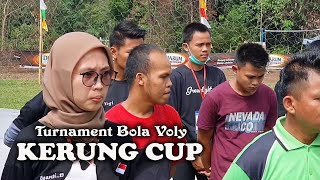 "KERUNG CUP" || Pembukaan Turnamen Bola Voly, Desa Kerung Kecamatan Lahat Selatan