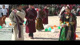 ladakhi dance performance on Republic day at Ladakh 2023 #republicday