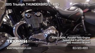 2015 Triumph THUNDERBIRD LT ABS 700262