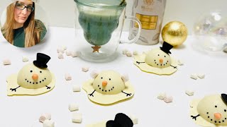 Tutorial: Creating Adorable Snowman Hot Chocolate Bombs!