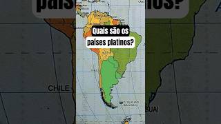 Quais são os países platinos? #geografia #paisesplatinos #americaplatina