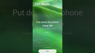 Zen Mode Realme 9 pro plus