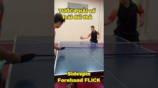 Forehand Flick #shorts  #tabletennis #pingpong #tips #tutorial #hatphai #ittf #phivutabletennis