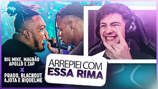 HERO REAGE A  BIG MIKE, MAGRÃO, APOLLO E ZAP x PRADO, AJOTA, BLACKOUT E RIQUELME | 1 FASE | BDN RAG