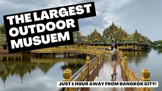 We visited the world's LARGEST outdoor museum in Bangkok!