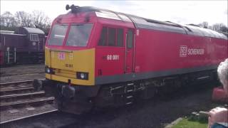 NVR Diesel Gala 2015 Misc Clips - Class 60, Class 33, Class 50, Railcar