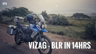 EP-8 | VISAKHAPATNAM - BANGALORE IN JUST UNDER 14 HRS ON THE TIGER 800