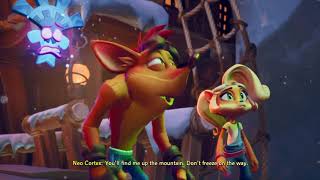 Crash Bandicoot 4: It's About Time Snow Way Out REAL LEVEL gameplay