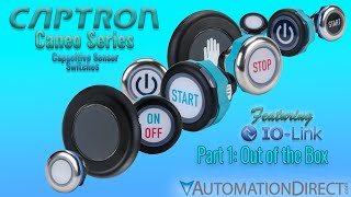 Captron Caneo Series Capacitive Switches Part 1 from Automation Direct