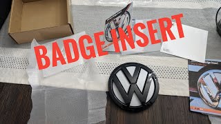 Volkswagen Golf GTI MK7 Front and Rear Emblem Replace | Klii Motorwerkes Vinyl Badge Inlay Install