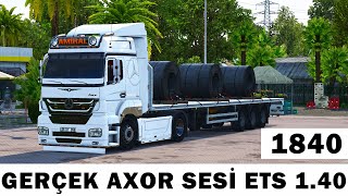 Gerçek 1840 Axor sesi//ets2 1.40 Mod